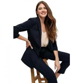 Blazer alto con ruche da donna Dorothy Perkins
