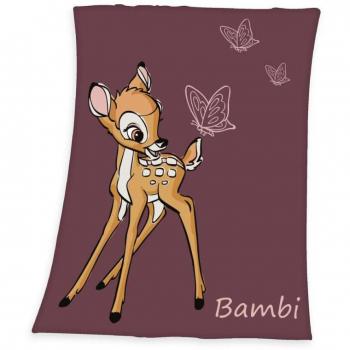 Disney Bambi Fleece Blanket for Children