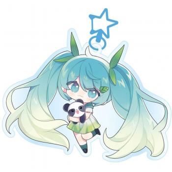 Porte-clés Kawaii Hatsune Miku Saison des Fleurs