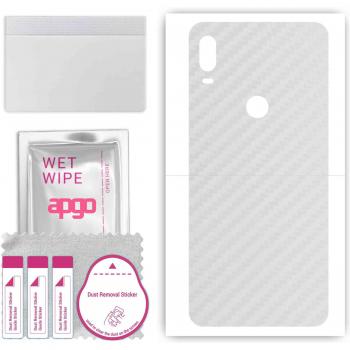 Vinil Protector Carbono Transaparente para Alcatel 1V