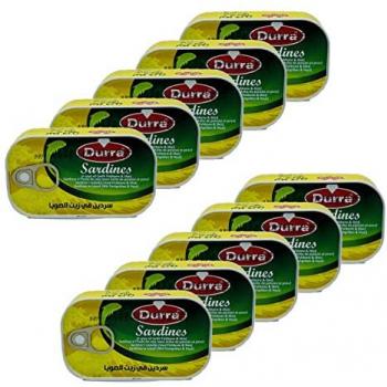 Pack Découverte : 10 sardines à l’huile de soja, 125 g