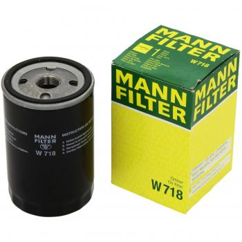 Mann W 718 Engine Oil Filter for Vehicles