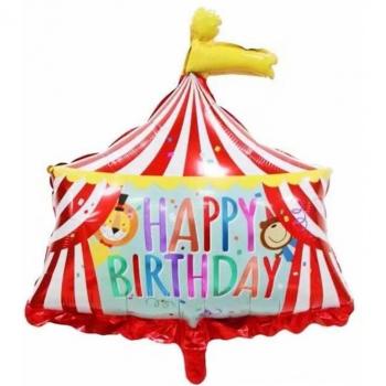 Cirque d'Animaux Joyeux Anniversaire