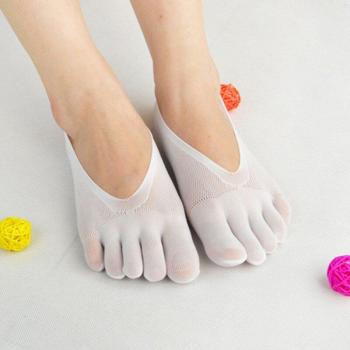 Invisible Ultrathin Five-Toe Socks with Anti-Friction