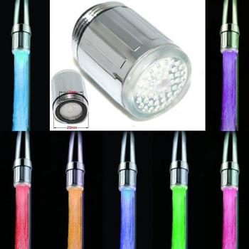 Grifo Acero Inoxidable con Luz LED Novedosa