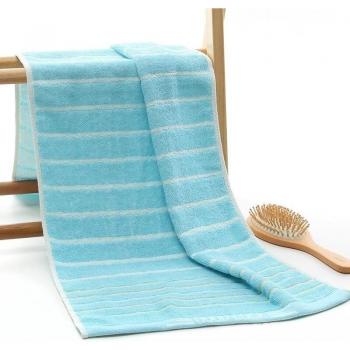 Striped Cotton Bath Towel 40x90cm