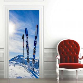 Snowboard Adventure Door Decals