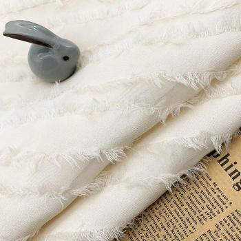 Diagonal Stripe Chiffon Fabric for Dresses