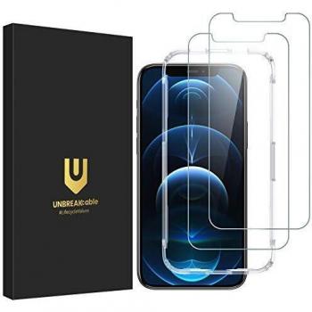 Unbreakcable Double Defence Pack for iPhone 12/12 Pro – 6.1 Tempered Glass