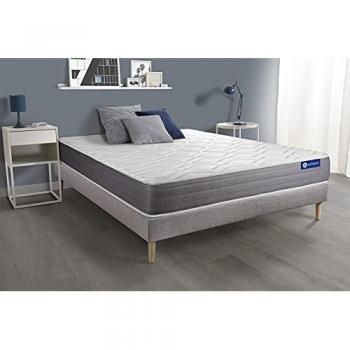 Pack Colchón Actiflex Dream 180x200 + Somier con Muelles Ensacados y Espuma Viscoelástica – 3 Zonas de Confort