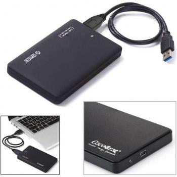 2.5 USB 2.0 HDD Enclosure Portable Hard Disk Case