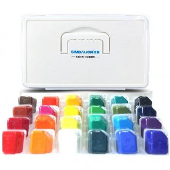 24-Color Beginner Gouache Paint Set for Kids