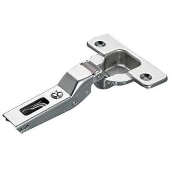 Salice Charnière Montage Rapide Logica 52 mm Entraxe, 9 mm Coudée, 110° Ouverture – Argenté (C2Q6G99)