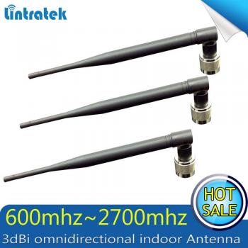 3 Teile/Los 3dBi omnidirektionale Innenpeitsche 600 MHz ~ 2700 Hz GSM 3G WCDMA 2600 MHz LTE Booster Verstärker 2G 3G 4G LTE Antenne