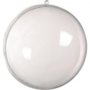 Clear Plastic Christmas Tree Ornament - 20Cm