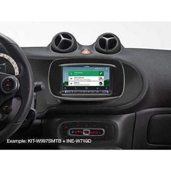 Alpine Autoradio Einbauset für Smart Fortwo und Forfour (BR453)