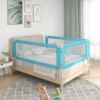 Vidaxl Protection de Chambre à Coucher Bébé – Bleu, 90x25 cm, Tissu