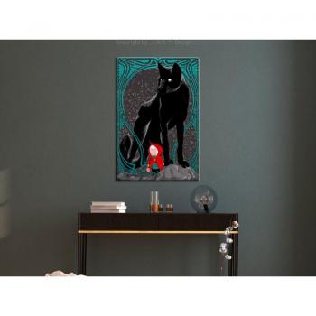 Décoration murale premium Chaperon Rouge 60x90cm