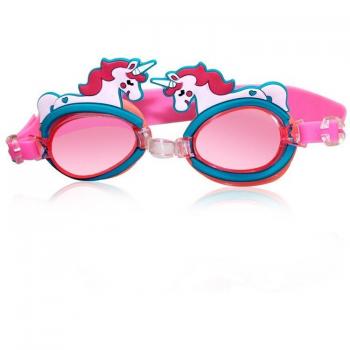 Gafas de buceo para niños de cartón, suaves y elásticas, con estampado de animales marinos, coloridas, HD, anti-niebla, impermeables