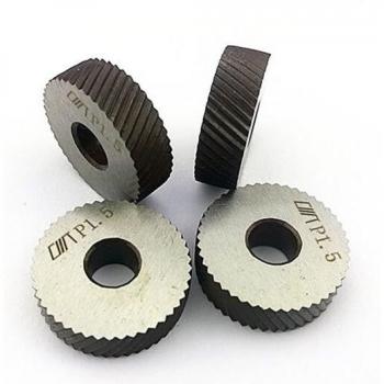 Rueda Diagonal Lineal Rändelada 1.2mm, 8mm(ID) x 28mm(OD) x 8mm(H), Pack de 2 Uds