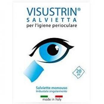 VISUSTRIN SALVIETTA OCULARE 20 PEZZI
