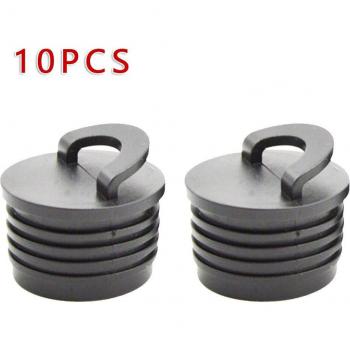 Canoe Boat Scupper Plug Set - 10pcs Portable Rubber