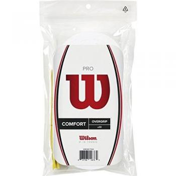 Wilson Pro Overgrip 30 Count - White Tennis
