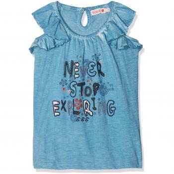 Boboli - Camiseta Sin Mangas para Niñas - Azul (Niágara), Talla Única (Tamaño del Fabricante:8)