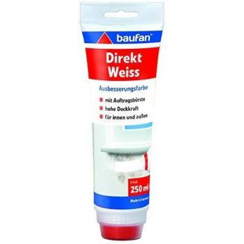 Baufan Direkt Weiss Wandfarbe 250ml