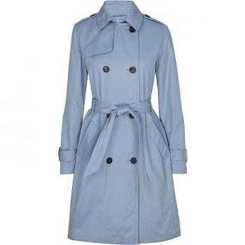 S.OLIVER Trenchcoat blau Damen Größe 40