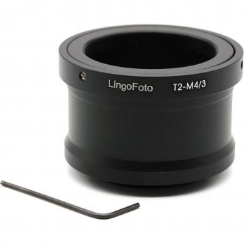 LingoFoto T2-M4/3 Adapter for T/T2 Lens to Micro 4/3 Camera