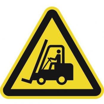 Segnale Avvertimento Truck Industriale ISO 7010 200 mm