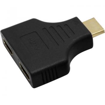 Conector HDMI 1x2 Splitter 1080P para TV