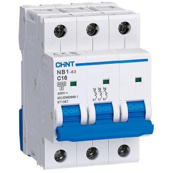Interruptor Magnetotérmico 3 Polos 20A 6kA Curva-C