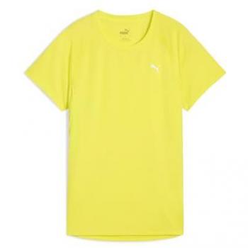 Puma T-Shirt A Maniche Corte Donna Run Velocity Lemon Sherbert XL