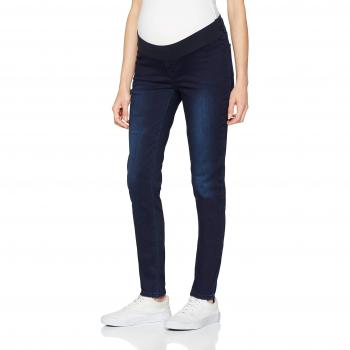 ESPRIT Maternity Damen Umstandshose Jegging UTB, Blau (Darkwash 910), 36
