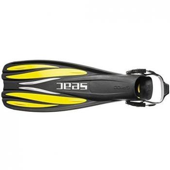 Seac Sub 50G/04 - Aletas de buceo extra grande color amarillo L/XL