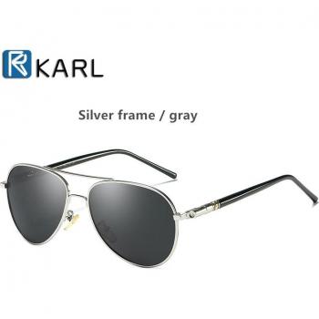 Men's Retro Pilot Sunglasses
