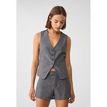 Shorts eleganti mini grigio medio 44