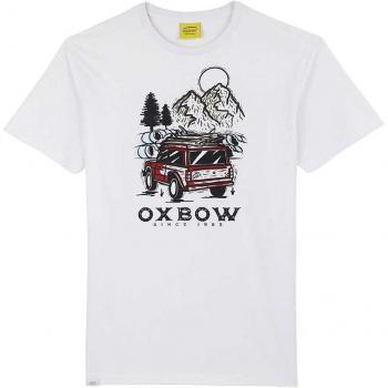 T-shirt Oxbow Treck manica corta bianco