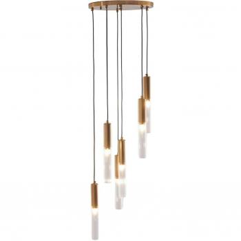 Luminaire suspendu en verre multiple - Poggio