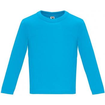 Camiseta de manga larga para bebé con corchetes en el hombro