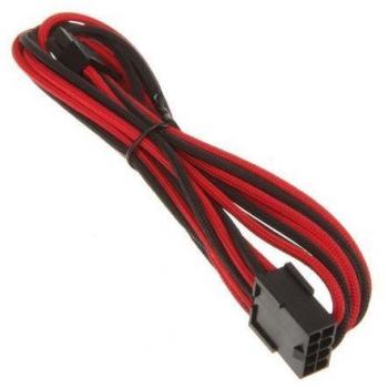 Bitfenix Alchemy 8pin PCIe Extension Cable, 45cm - Sleeved Black/Yellow/Black
