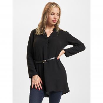 Cloud5ive Damen Turn-Up Shirt aus Musselin mit Gürtel - XL