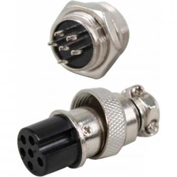 GX12 5pcs Metal Aviation Plug and Socket - 12mm Circular Connector