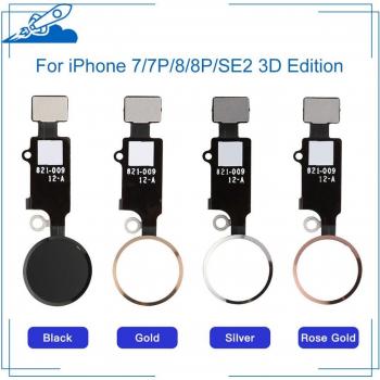 Reemplazo completo de botón de inicio 3D para iPhone 7P/8P