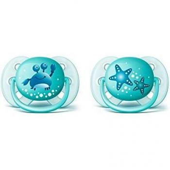 Avent Soft Touch Soother 0-6 Months for Boys 2 Count