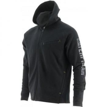 Giacca con cappuccio da uomo Caterpillar Viraloff nera