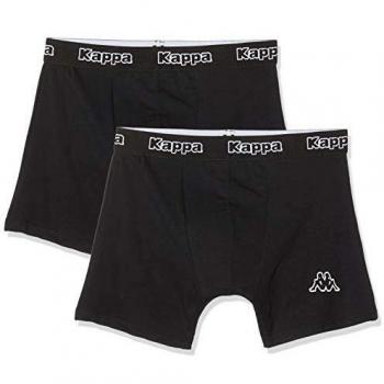 Boxer Kappa 2pack Uomo Nero L