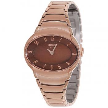 Boccia Titan-Armband Damenanalog Uhr